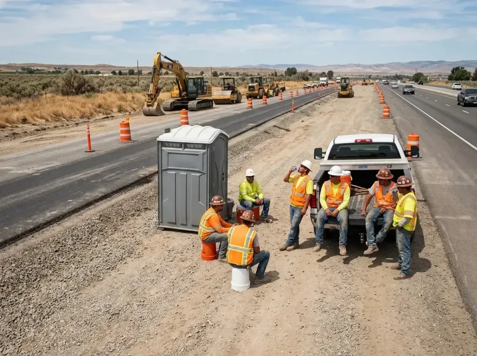 highway-road-construction-crew-007 — frequently asked questions, Porta Potty and Restroom Rentals in East Niles, CA